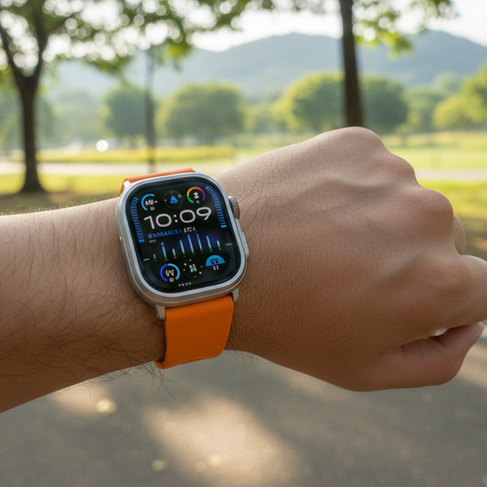 CROWN AZ 900 Ultra 2 Smart Watch – 7-in-1 Strap Combo | Big 2.01” Display | Bluetooth Calling | Fitness Tracker