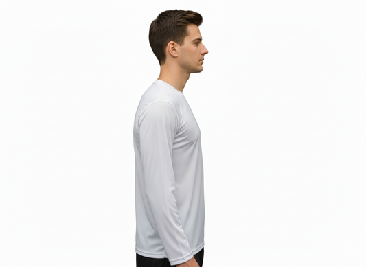 Classic White Full Sleeve Shirt for Men – Comfortable & Trendy Wear Large