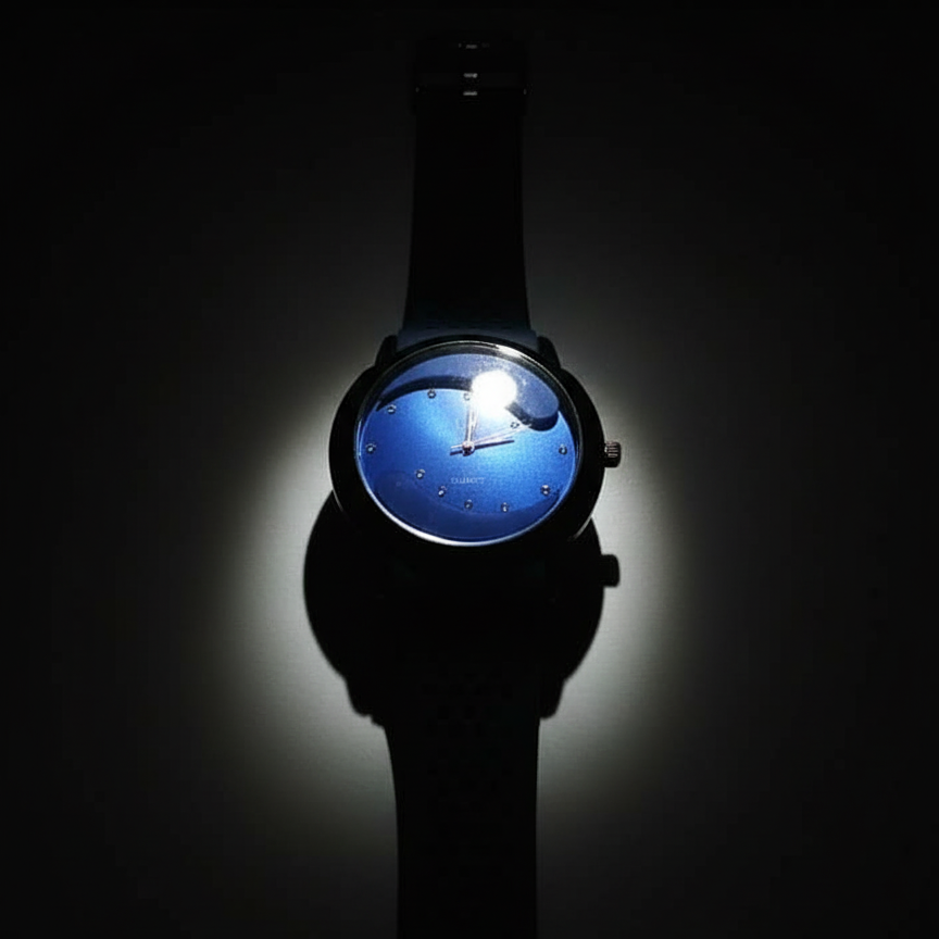 Stylish Quartz Analog Wrist Watch for Men & Women – Black