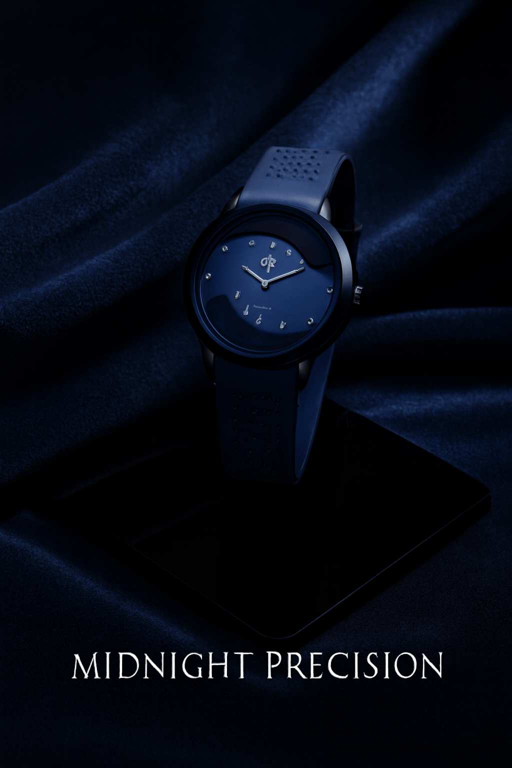 Stylish Quartz Analog Wrist Watch for Men & Women – Black
