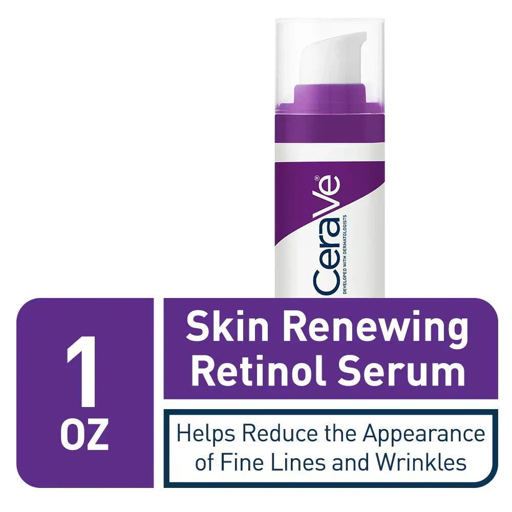 CeraVe Complete Skincare Combo Kit – Sunscreen SPF 50, Acne Cleanser, Retinol Serum & Night Cream