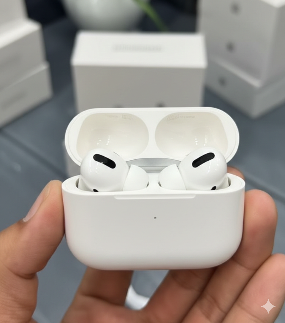 Professional AirPods Pro 2 Wireless Earbuds, Up to 2X More Active Noise Cancelling, Adaptive Transparency, Personalized Spatial Audio MagSafe Charging Case (Lightning) Bluetooth Headphones for iPhone