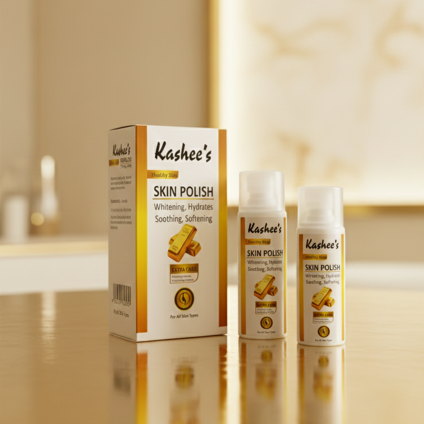 Kashee’s Healthy Skin Polish – Whitening & Hydrating Extra Care Formula (For All Skin Types) Pack of 02
