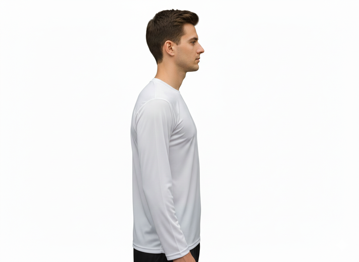Classic White Full Sleeve Shirt for Men – Comfortable & Trendy Wear Large