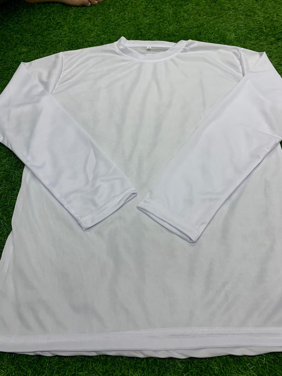 Classic White Full Sleeve Shirt for Men – Comfortable & Trendy Wear Large