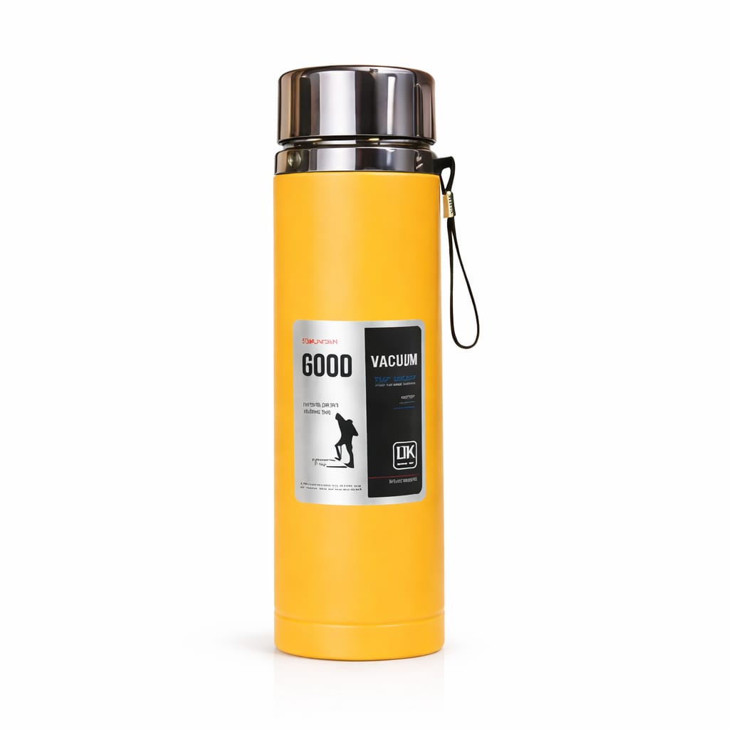 1000ml Double Wall Stainless Steel Water Bottle – Vacuum Insulated Thermal Flask | 24H Cold & 12H Hot