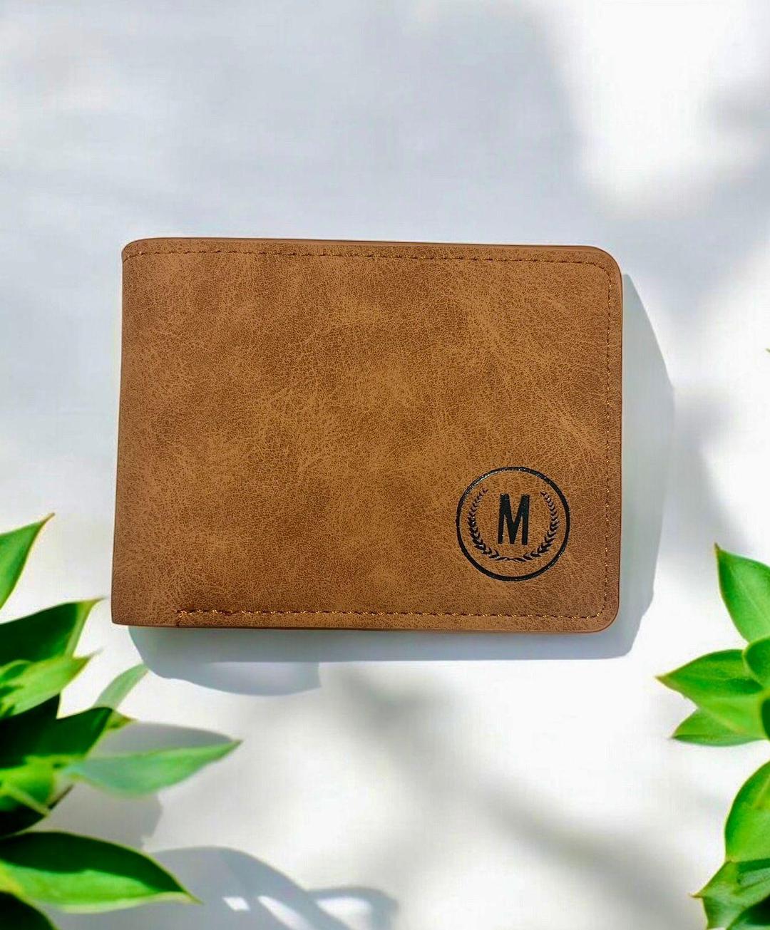 Men’s Premium Rubber Wallet – 6 Card Slots & Dual Cash Compartments - Brown